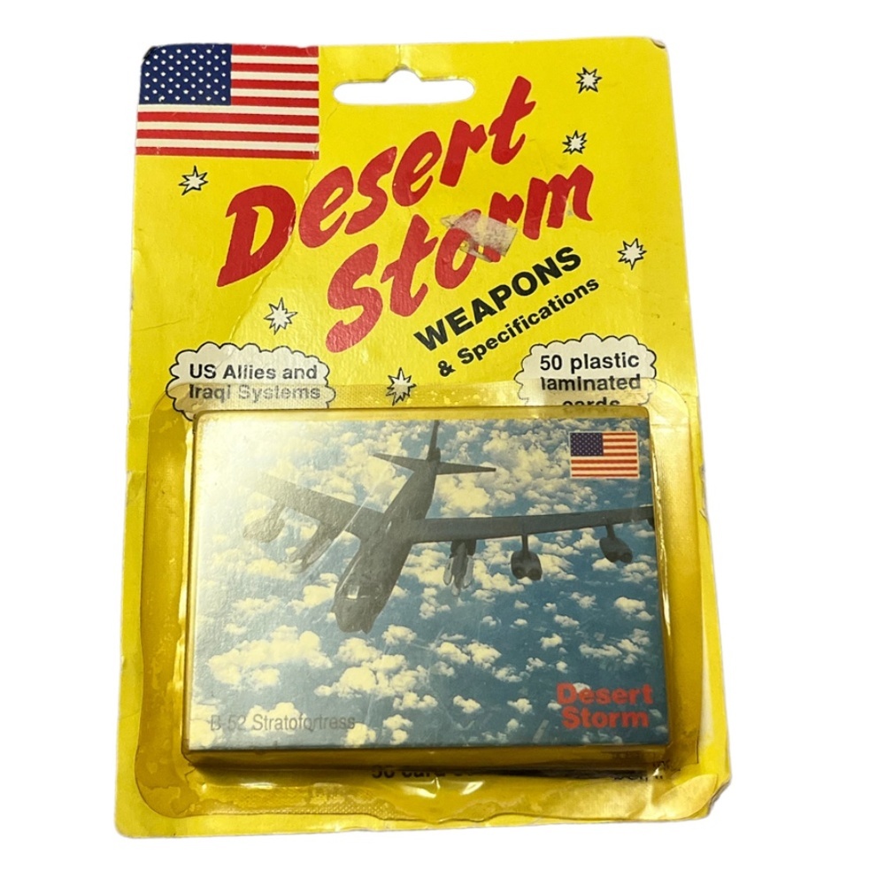 Vintage Desert storm cards